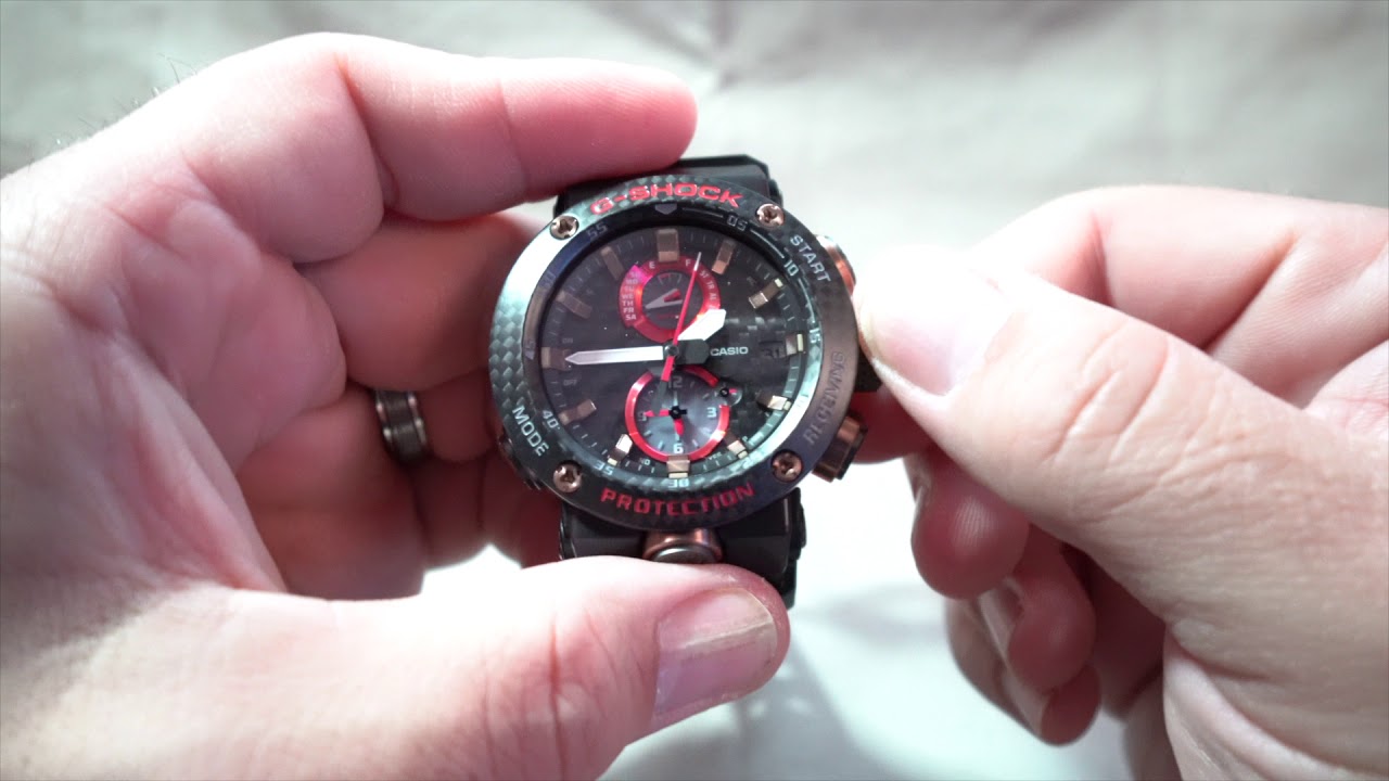 Casio G-Shock Limited Edition Gravity Master GWR-B1000X-1ACR Review + G-Shock Connected App