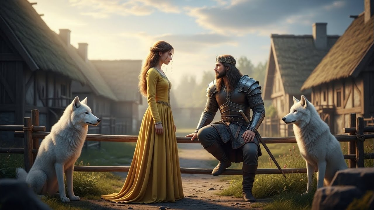 She Came in Yellow… And Changed the Warrior’s Fate Forever 😱🐺