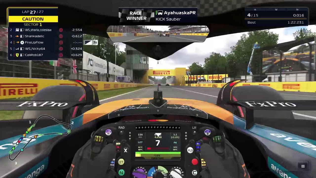 MW Esports - Monza - Race 10