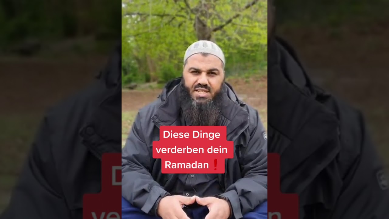 Diese Dinge verderben deinen Ramadan❗️🌙#islamdeutsch #ramadan 