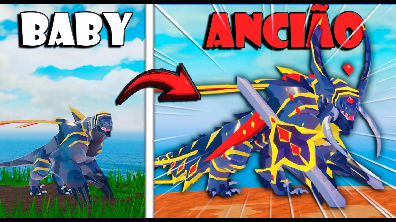Eu sobrevivi e virei um Cavaleiro Kaiju no ROBLOX