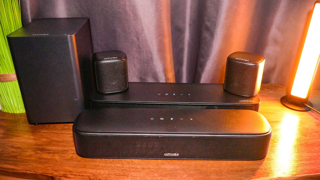 Deux BARRES DE SON à moins de 150€ ?! Ultimea Aura A30 & Solo B30 Pro