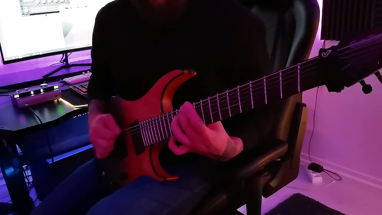 Drop G# Riffs with Lundgren M7 Bridge Pickup