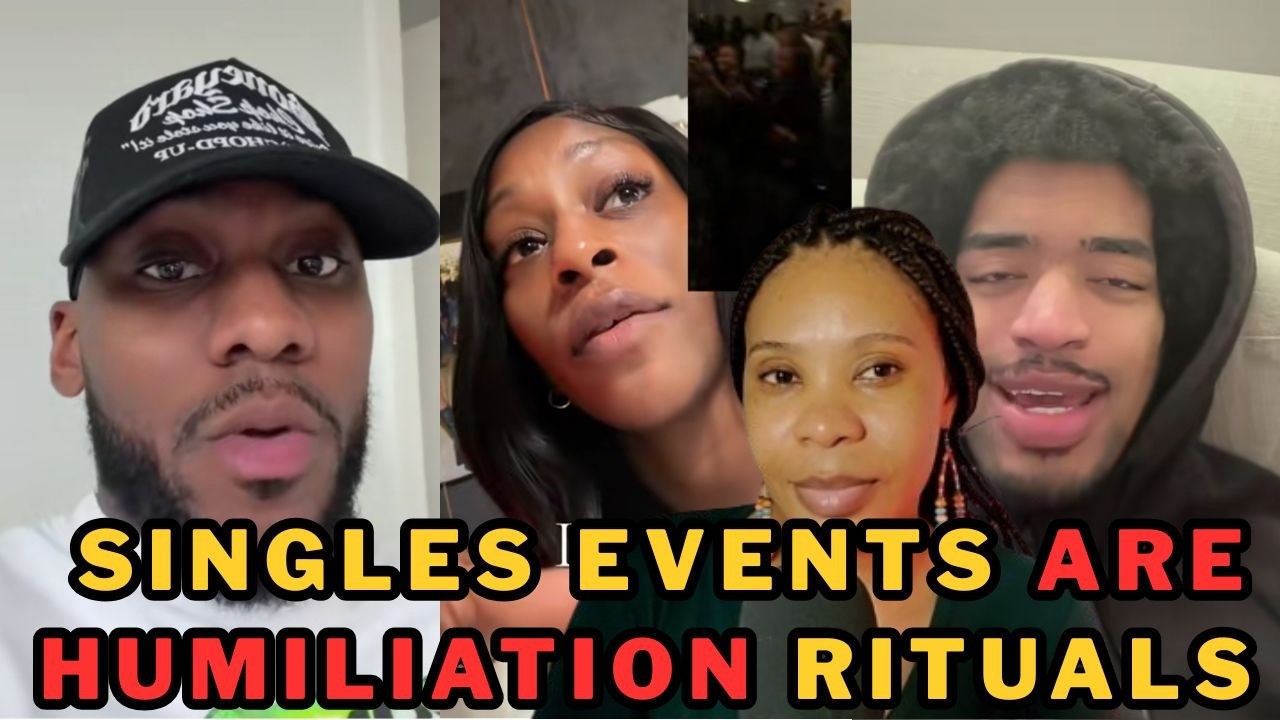 MEN REACT TO SINGLES EVENT, AND WHY MEN DON'T ATTEND SUCH EVENTS