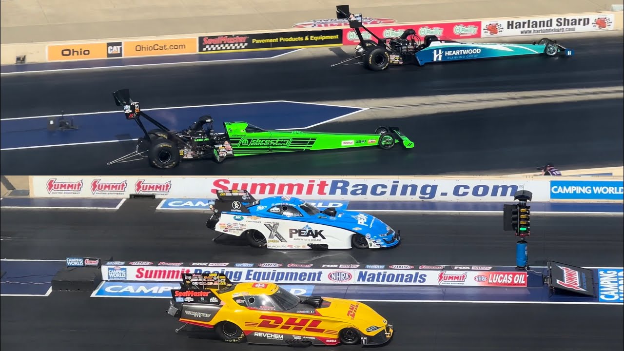 Top Fuel & Funny Car | Round 1 Eliminations - 2023 NHRA Summit Nationals @ Norwalk, OH