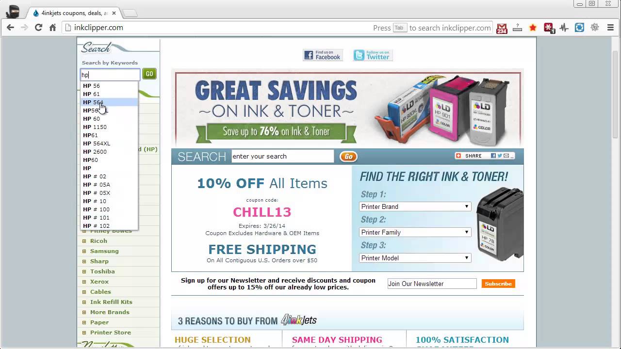 How To Save On HP 61 Ink Cartridges | HP61XL, Black Ink