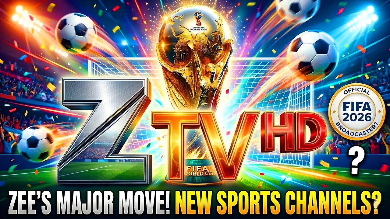 ZEE To Launch NEW SPORTS Channels, to air FIFA World Cup 2026 & MORE DETAILS | Zee TV