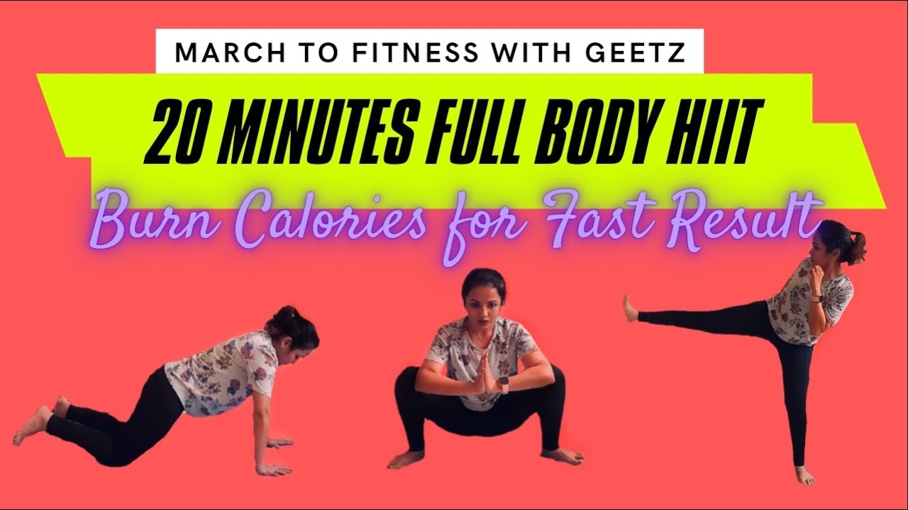 ഓടി വായൊ... 20min HIIT WORKOUT & Diet Plan|March Fat Loss Challenge|Simply Home by Geetz