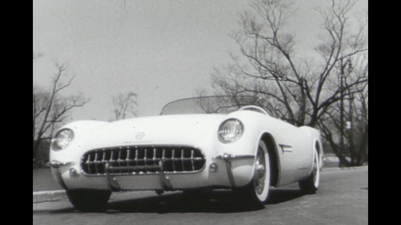Innovative 1955 Chevy Corvette - GM Promotional Film with Dave Garroway