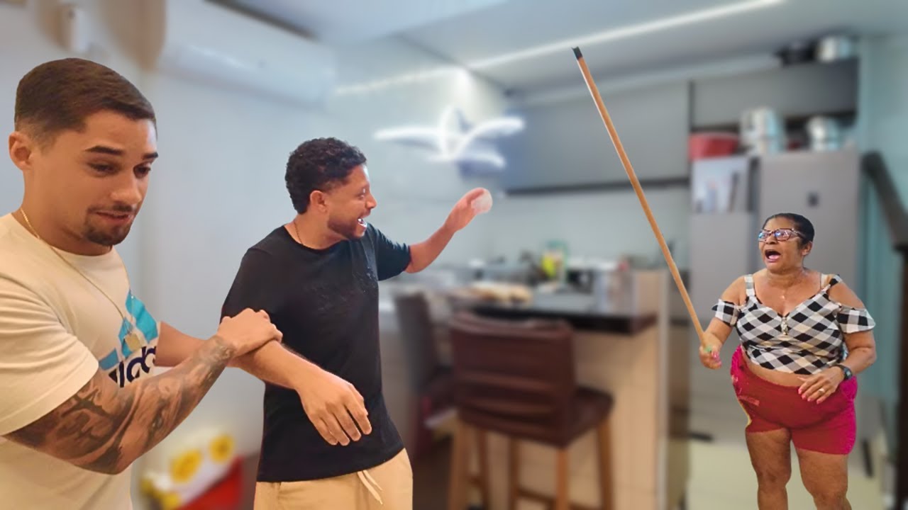 Levei um gringo pra comer a comida de mainha
