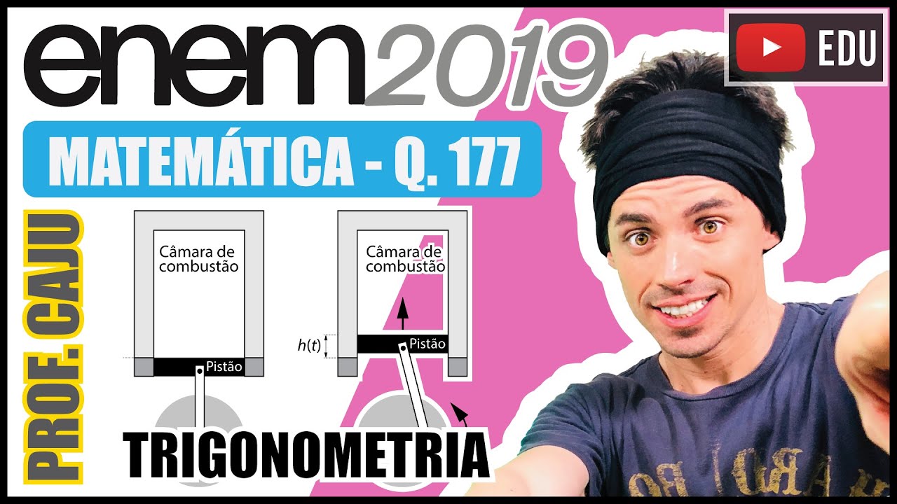[ENEM 2019] 177 📘 TRIGONOMETRIA Um grupo de engenheiros está projetando um motor cujo esquema de