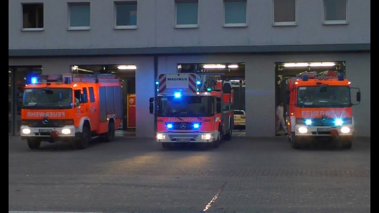 Löschzug Feuerwehr Bottrop, Kdow, WLF-AB GSG, HLF20 und MTF FF Altstadt