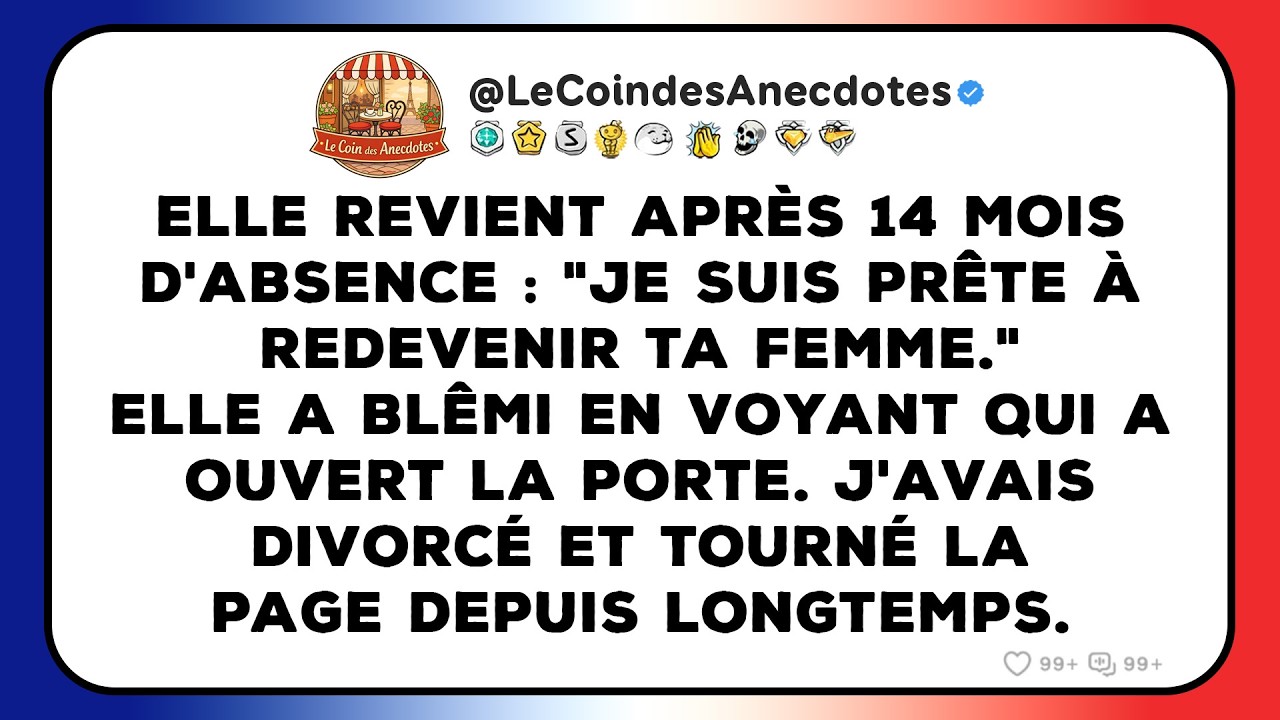 Elle revient après 14 mois d'absence : 