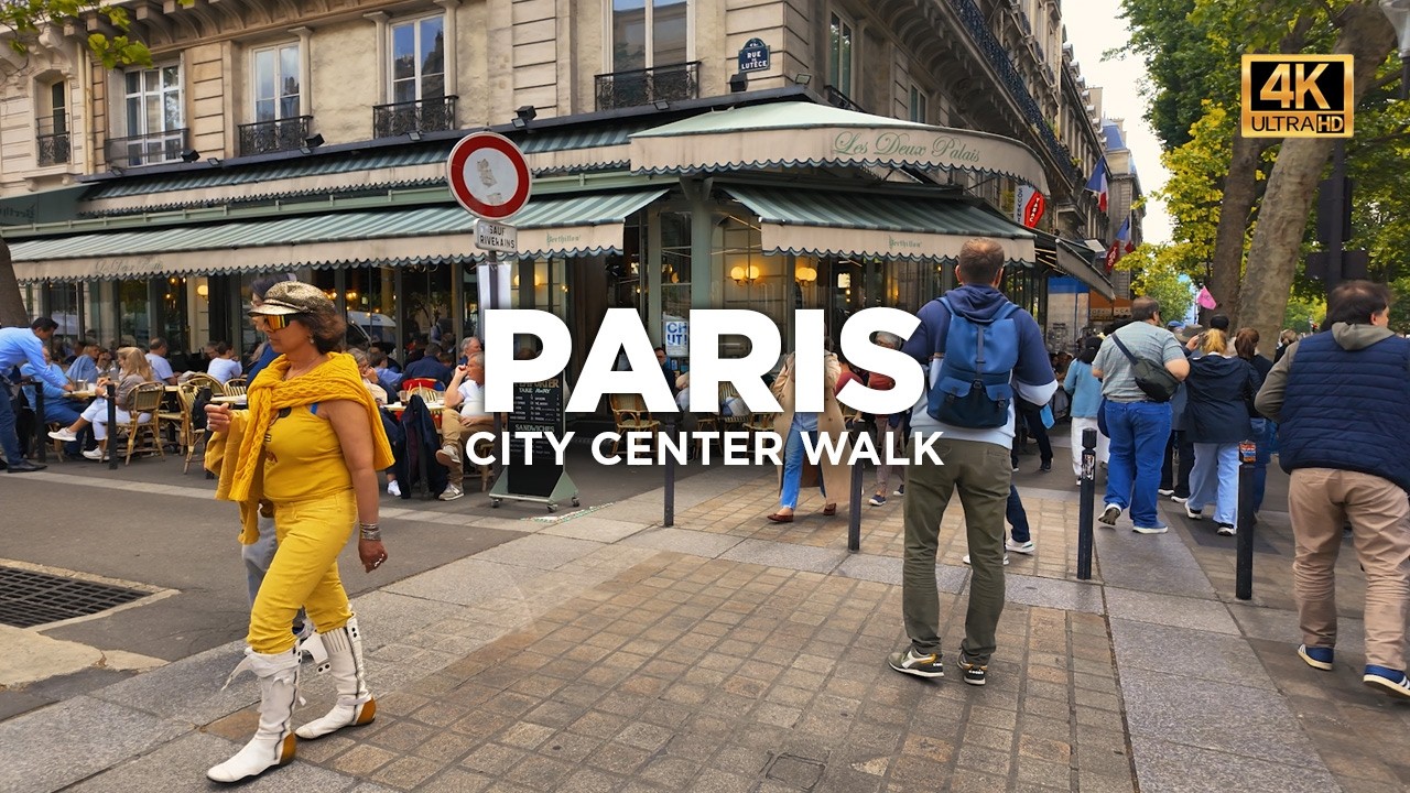 Walking Paris From Gothic Churches to Flower Markets 🌸  4K   60 fps