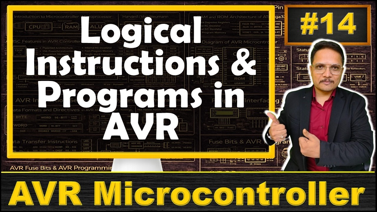 Logical Instructions and Programs in AVR Microcontrollers: Assembly Language Guide