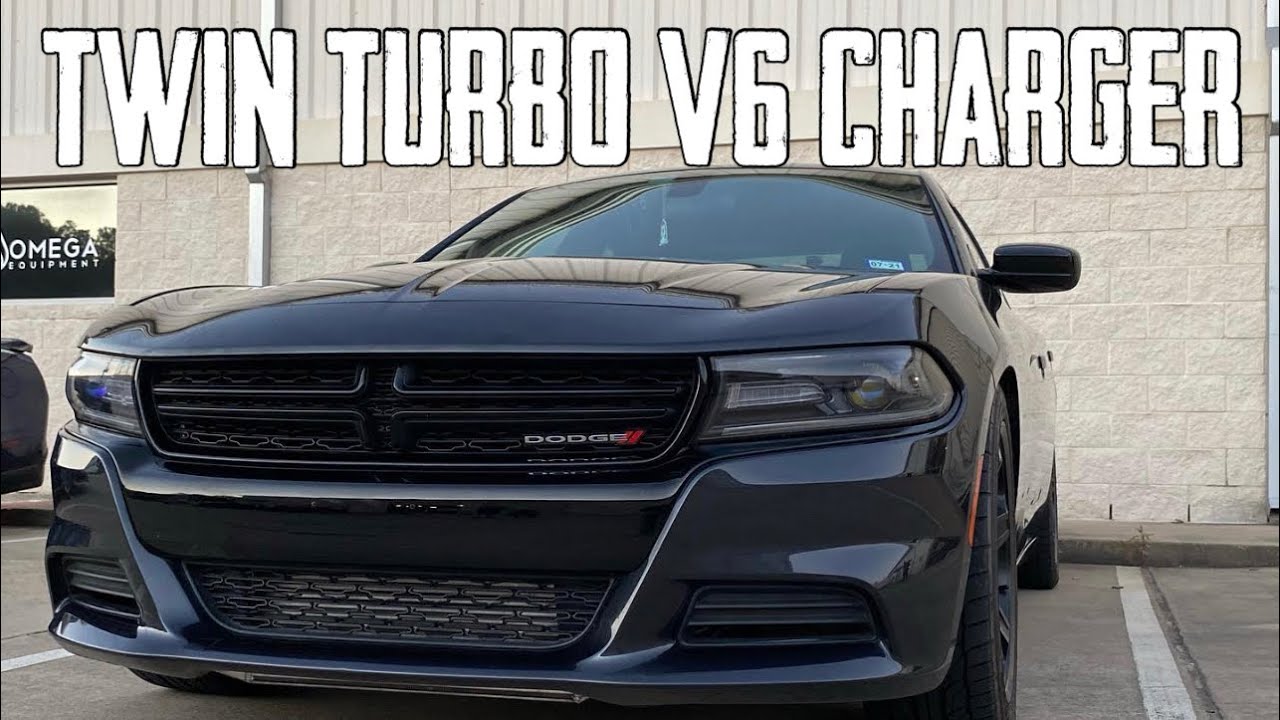 WORLDS FIRST TWIN TUBRO V6 DODGE CHARGER SXT!