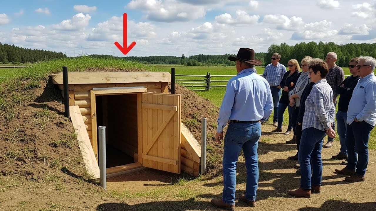 They Laughed at His Underground Barn — Until It Fed the Whole Valley in Winter