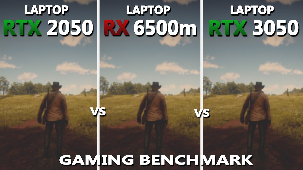 LAPTOP RTX 2050 vs RX 6500m vs RTX 3050 Gaming Benchmark Test in 2024 | Which one is Better? |