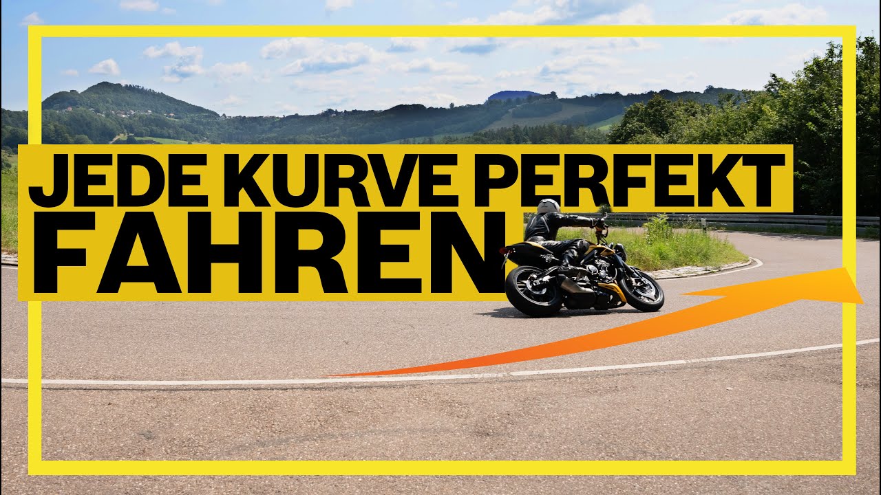 Kurvenlinien auf dem Motorrad - S-Kurve, Doppelkurve, zuziehende Kurve