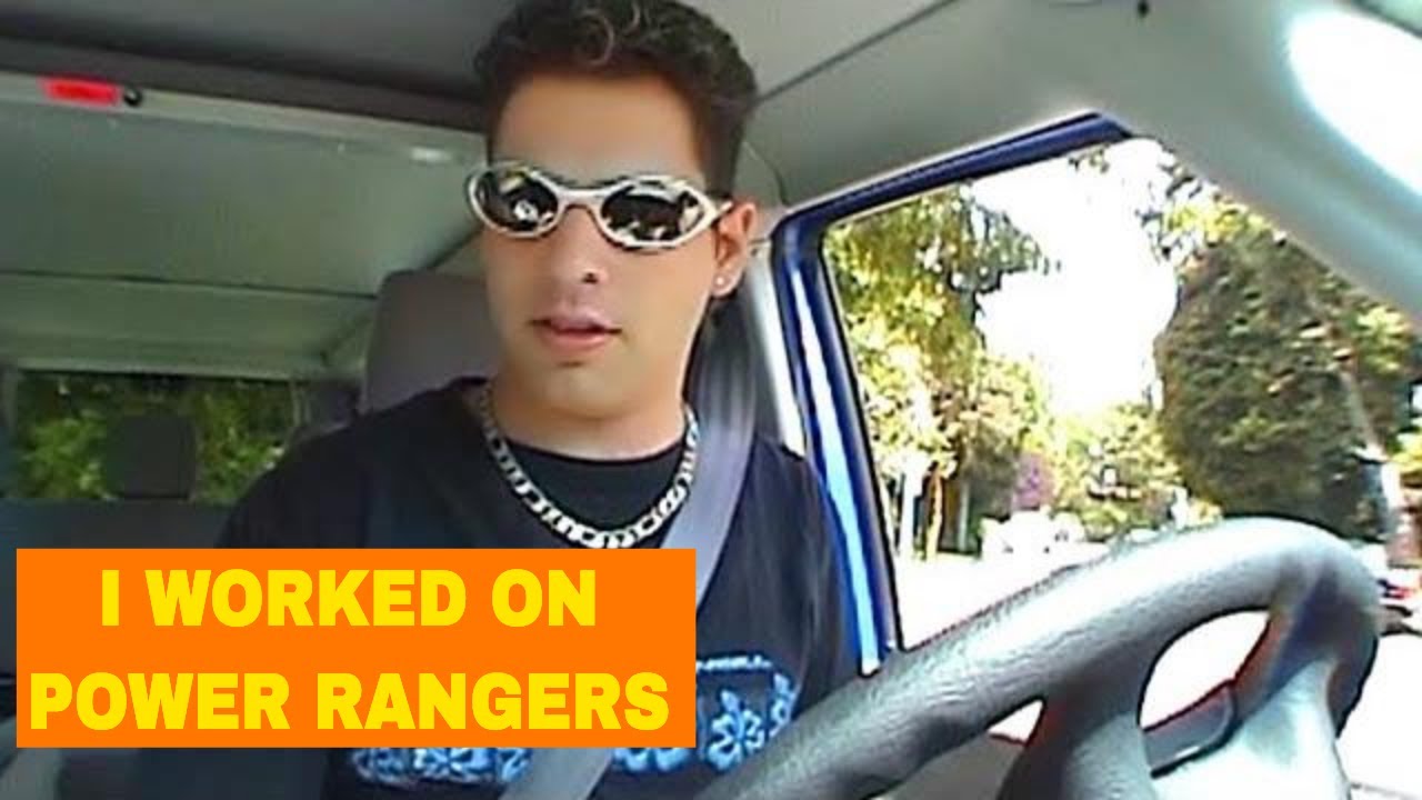 Flashback: Driving to Work on Power Rangers TV Show 2002 (1.26.19 Vlog 489)