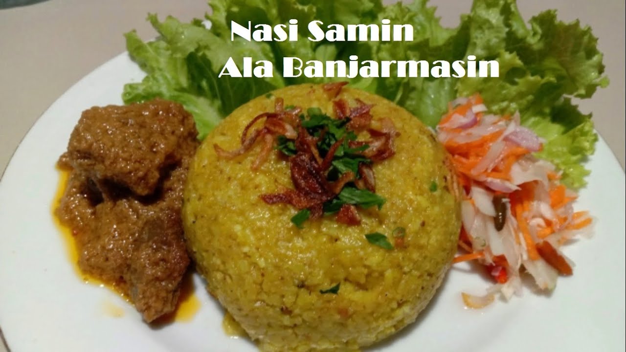 Boleh Di Coba Nasi Samin Ala Banjarmasin
