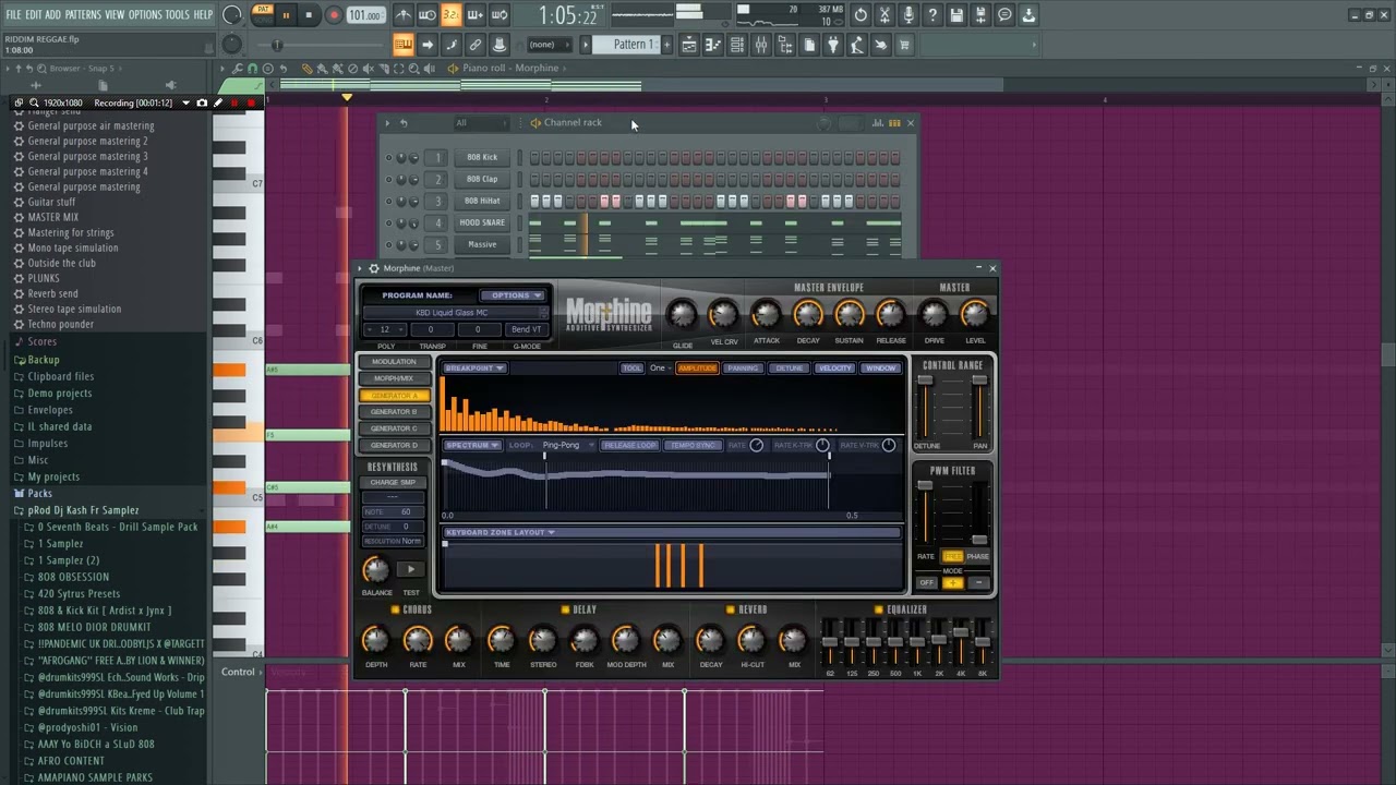 [FreeFlp] How to make Dancehall Riddim like for Vibes & Alkaline.