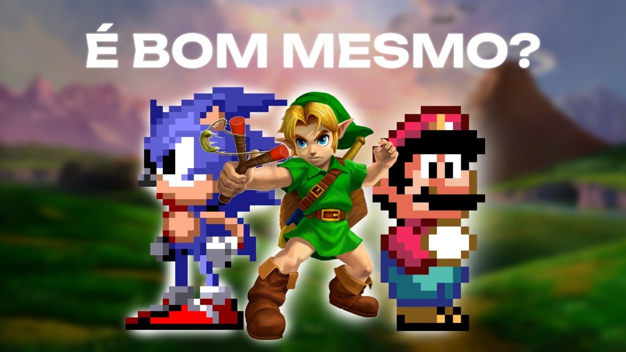 JOGOS ANTIGOS SÃO TÃO BONS ASSIM?
