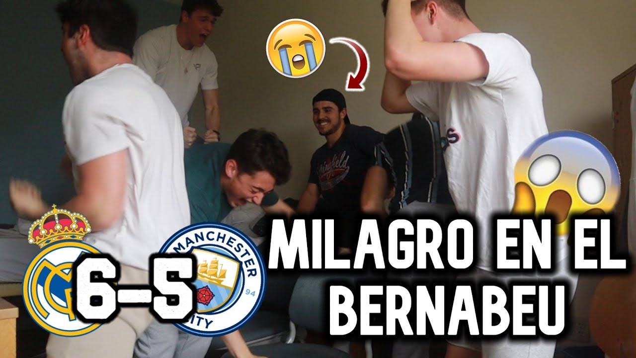 ¡REACCIÓN con INGLESES al MADRID vs CITY! *LO HAN VUELTO A HACER*