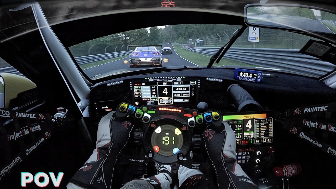 Pushing the Porsche GT3 R to its Limits at the Nurburgring