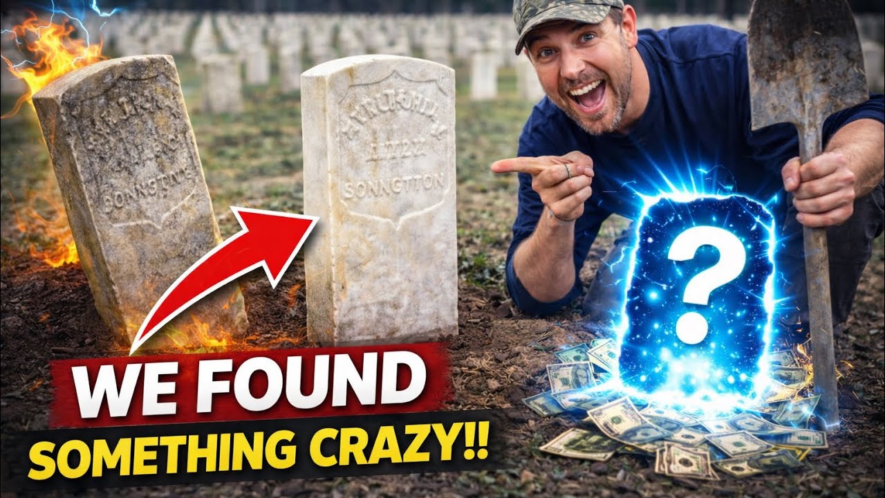 Resetting 160 year old Civil War headstones! Part 3!