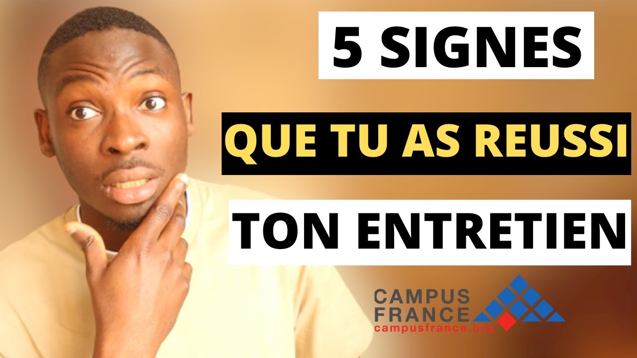 🇫🇷 Comment avoir un bon avis SCAC après son entretien Campus France?