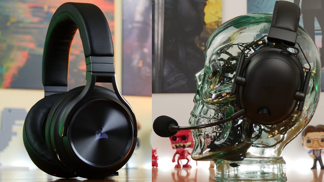 Corsair Virtuoso XT vs Razer BlackShark V2 Pro - wireless flagships?
