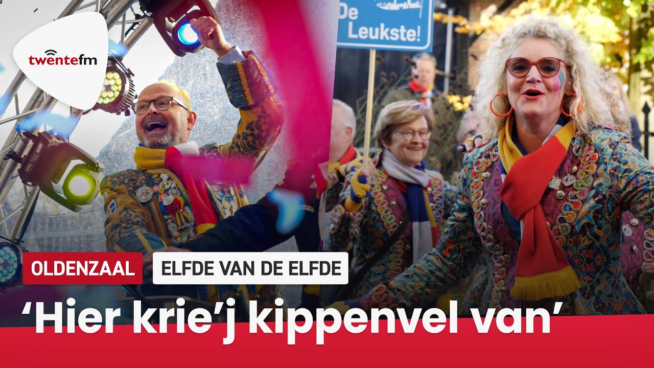 Elfde van de Elfde in Oldenzaal met elfhonderdenelf carnavalisten: 'Wie'j hebt d'r 'n feestke biej'