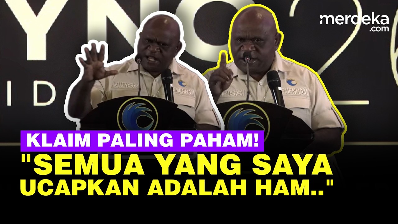 Pigai Ngaku Sejak Umur 5 Tahun Paham Soal HAM: Semua yang Saya Ucapkan Tak Mungkin Salah!