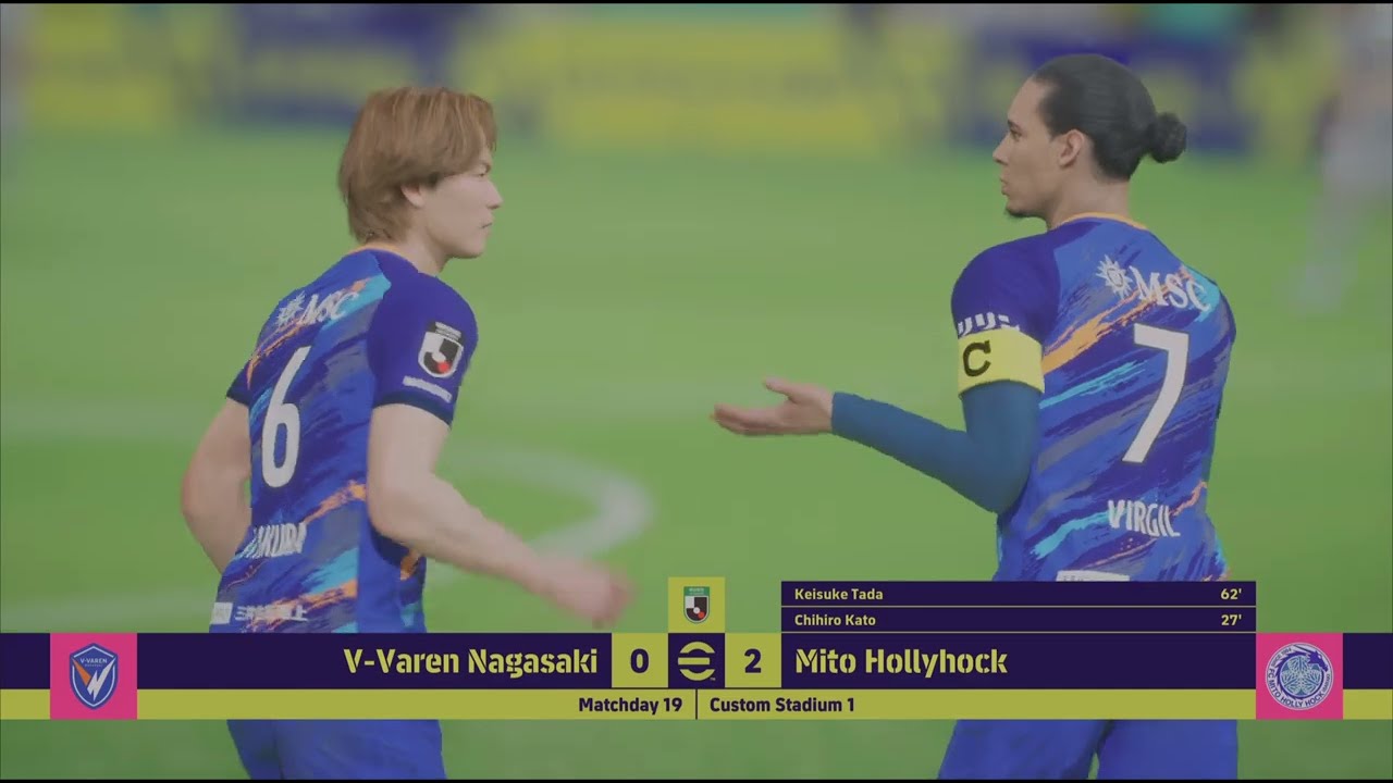 eFootball - V-Varen Nagasaki vs. Mito Hollyhock | Full Match | J2 League