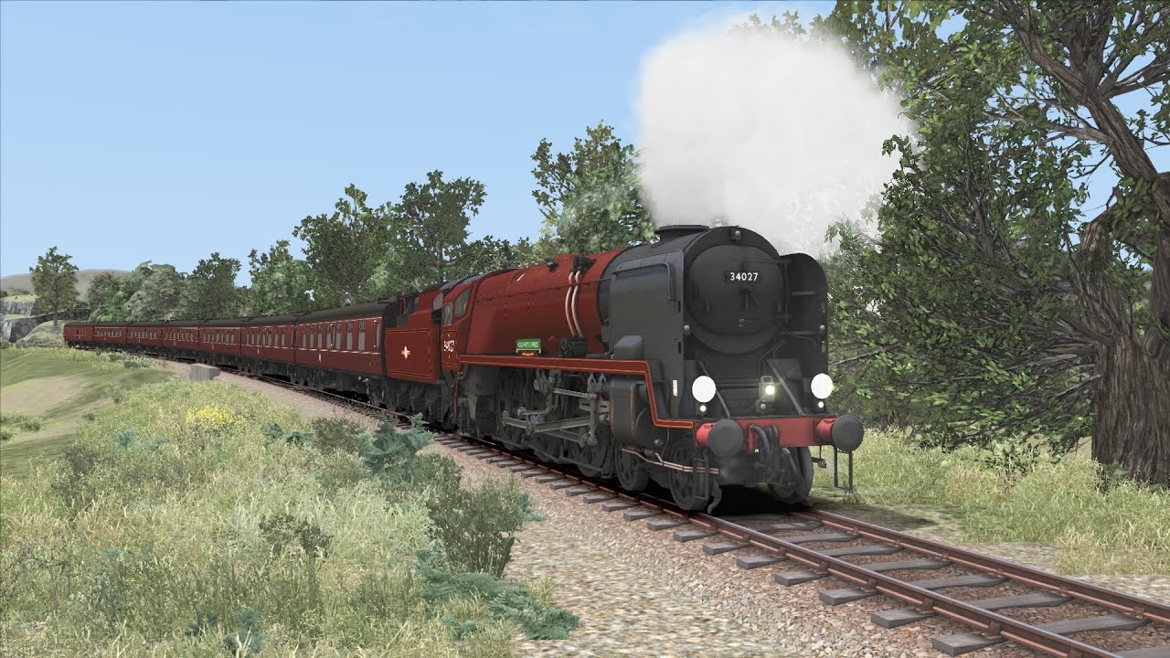 Train Simulator 2021 - 34027 Hogwarts Express - Fort William to Mallaig (4K)