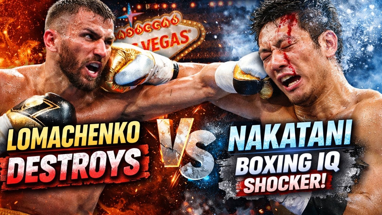 Lomachenko DESTROYS Nakatani in Cold Blood 🥶 | The Night Boxing IQ Broke a Giant
