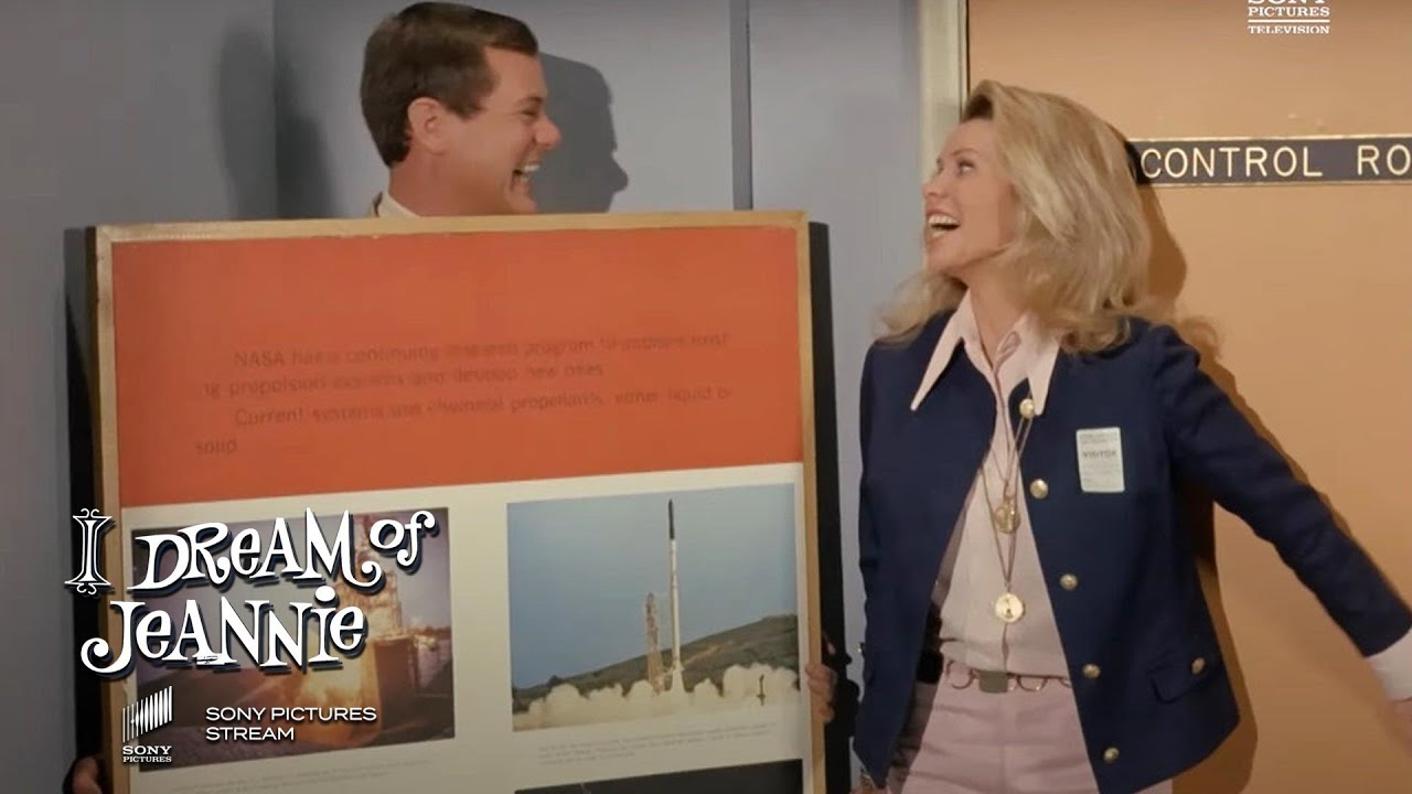 Major Nelson's odd behavior disturbs his office colleagues | I Dream of Jeannie | Classic TV Show