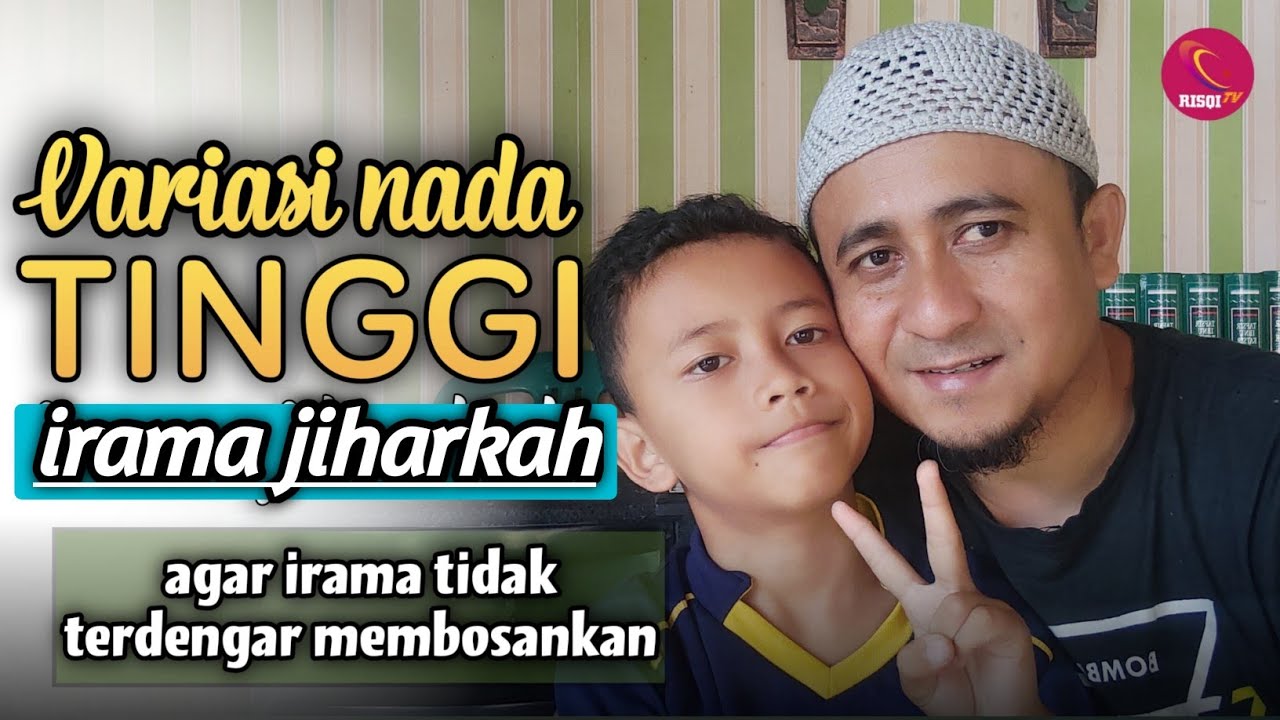 MUDAH cara memberikan variasi nada TINGGI pada irama jiharkah agar tidak terdengar membosankan