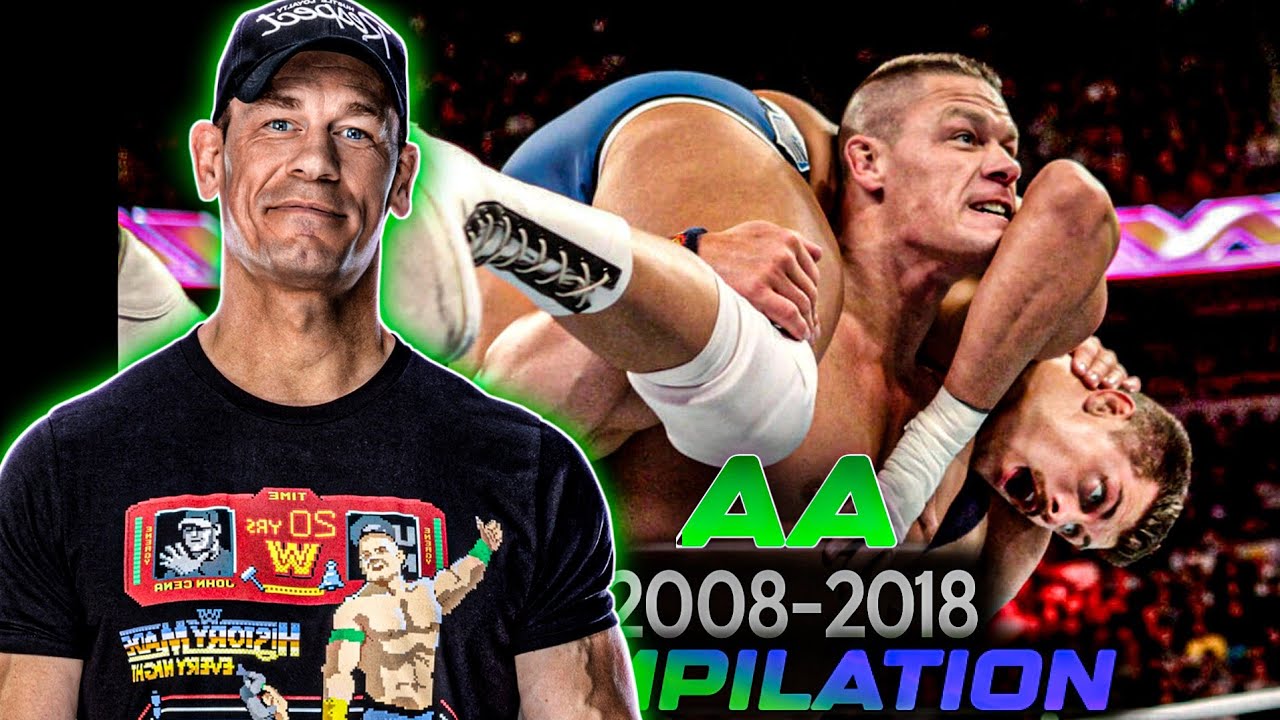 John Cena’s Greatest Attitude Adjustments | AA Compilation (2008–2018)