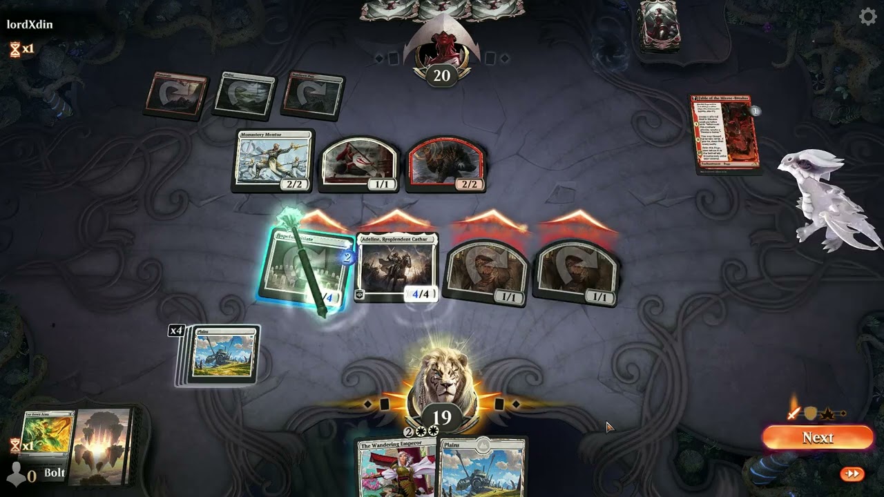 White Aggro vs Boros Prowess | Magic: The Gathering Arena Explorer Play