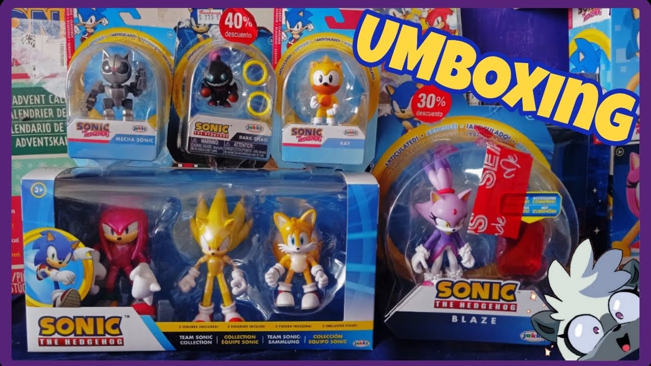 UMBOXING de figuras de Sonic jakks pacific!!!
