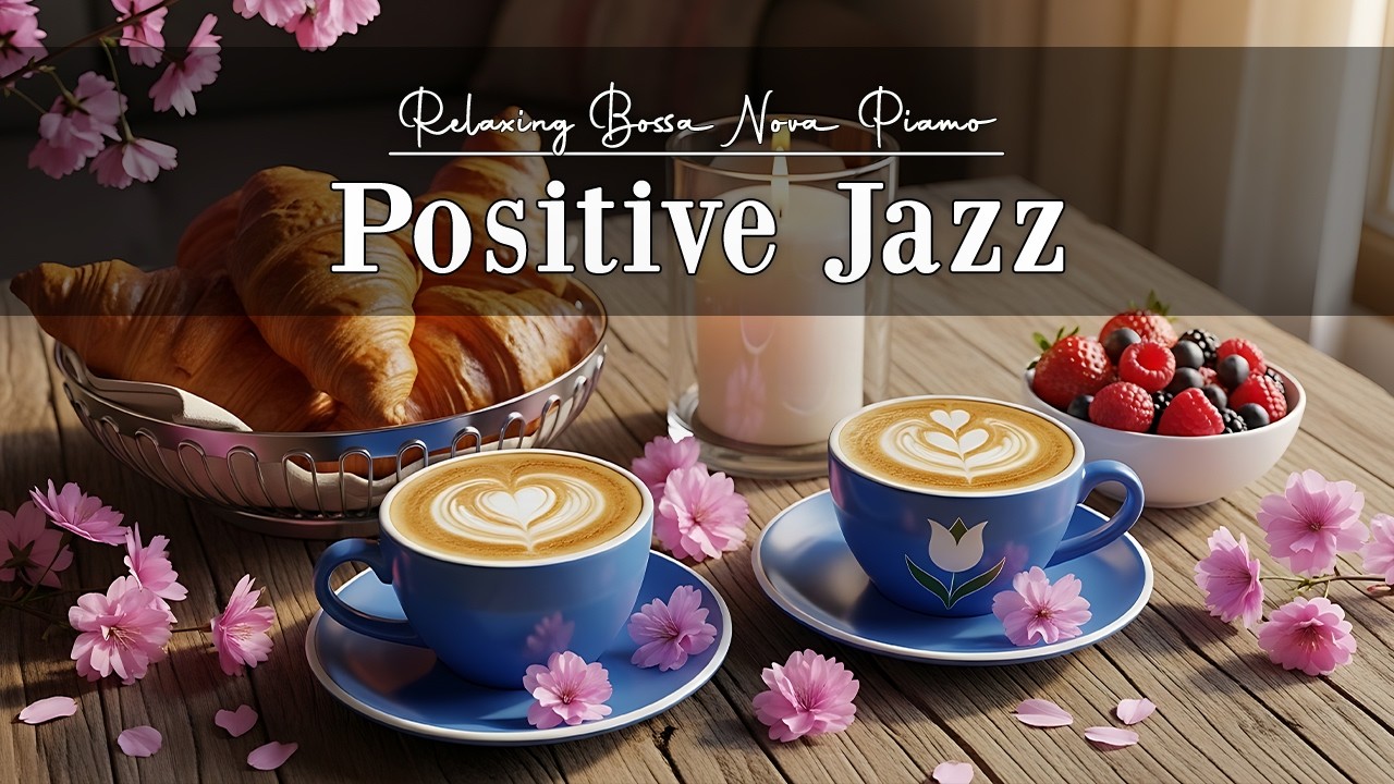 Positive Vibes Jazz ☕ Good Mood Coffee Jazz & Bossa Nova for Work, Study & Relax