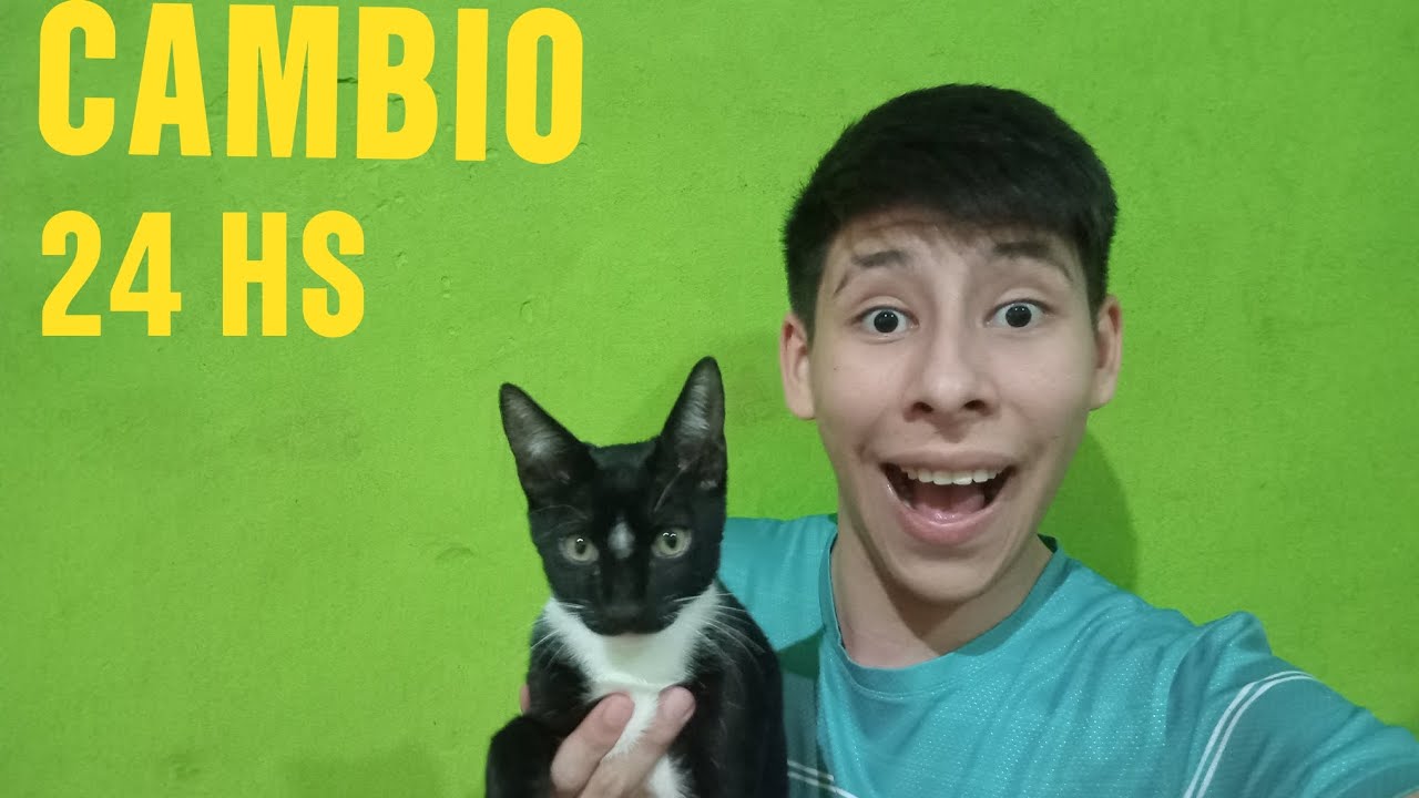 CAMBIAMOS DE VIDA CON MI GATA POR UN DIA ( mala idea )