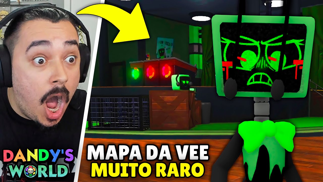 FINALMENTE ENCONTREI O NOVO MAPA DA VEE!! | DANDY'S WORLD - ROBLOX
