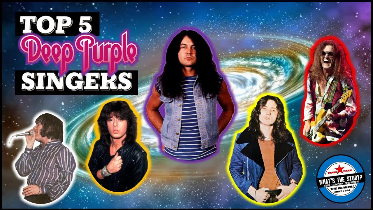 The Voices of Deep Purple: A Top 5 Deep Dive Ranking Gillan Coverdale Hughes Turner Evans