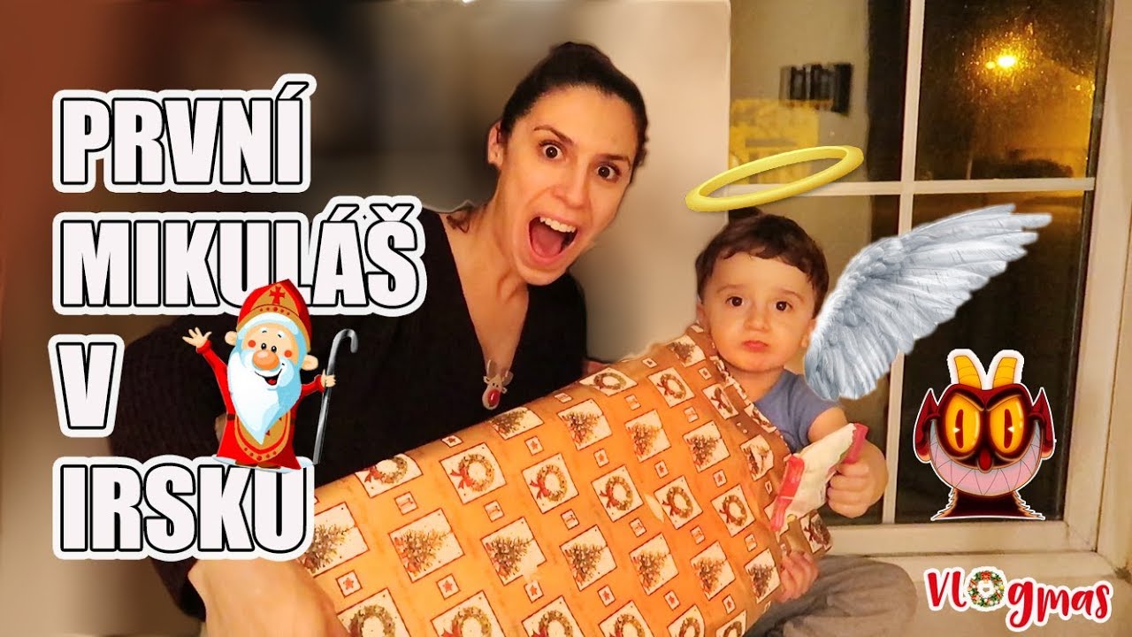 7.VLOGMAS, NÁŠ PRVNÍ MIKULÁŠ V IRSKU, PŘIPRAVUJEME STEAK