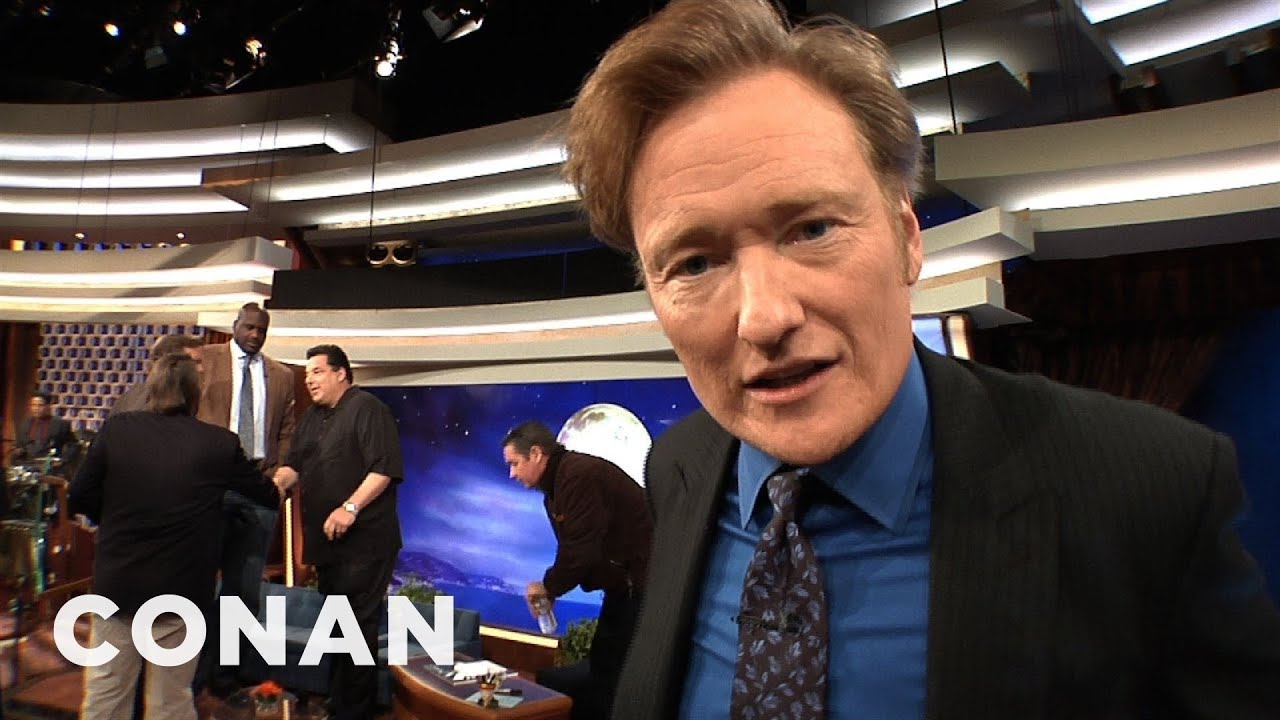 Exclusive Video: We Get In Conan's Face During The Commercial Break | CONAN on TBS