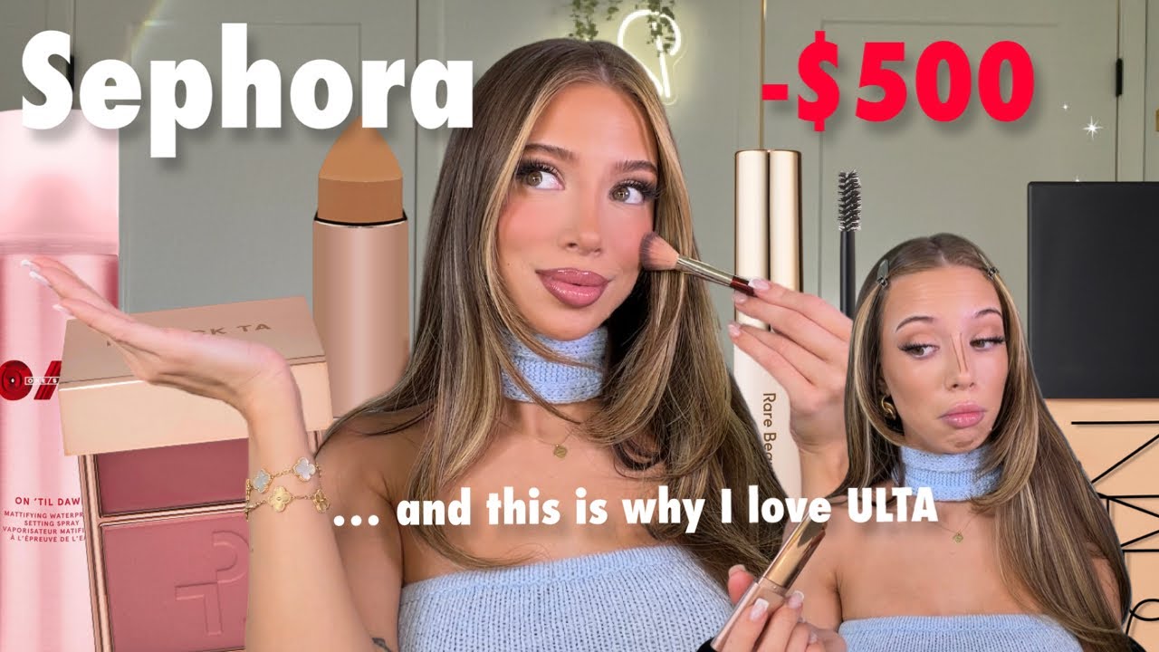 Я потратила 500 долларов в Sephora на вирусную косметику&hellip; | Chit Chat CURVED