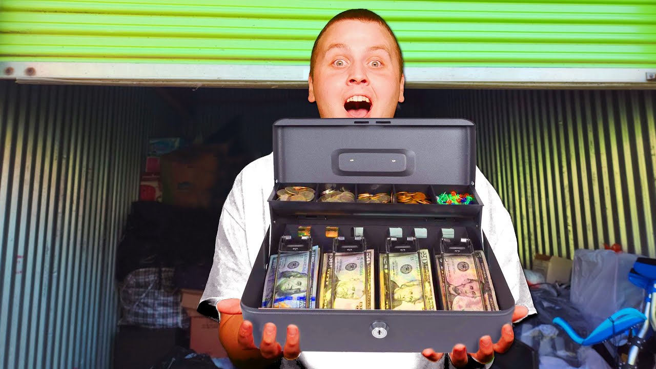 We Found The CASH BOX! EVEN MORE MONEY In This Storage Unit!